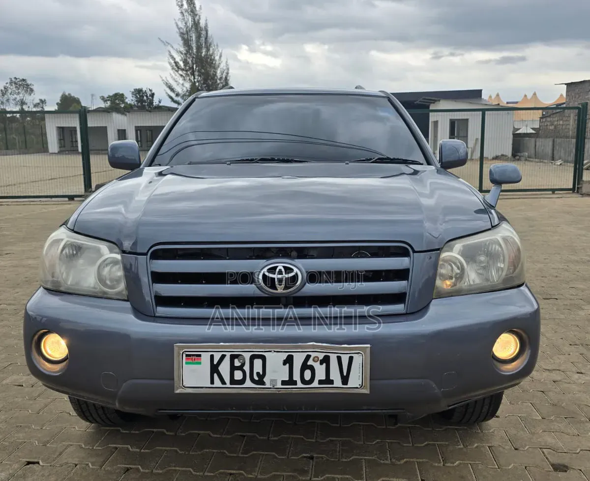 Toyota Kluger 2006 Blue