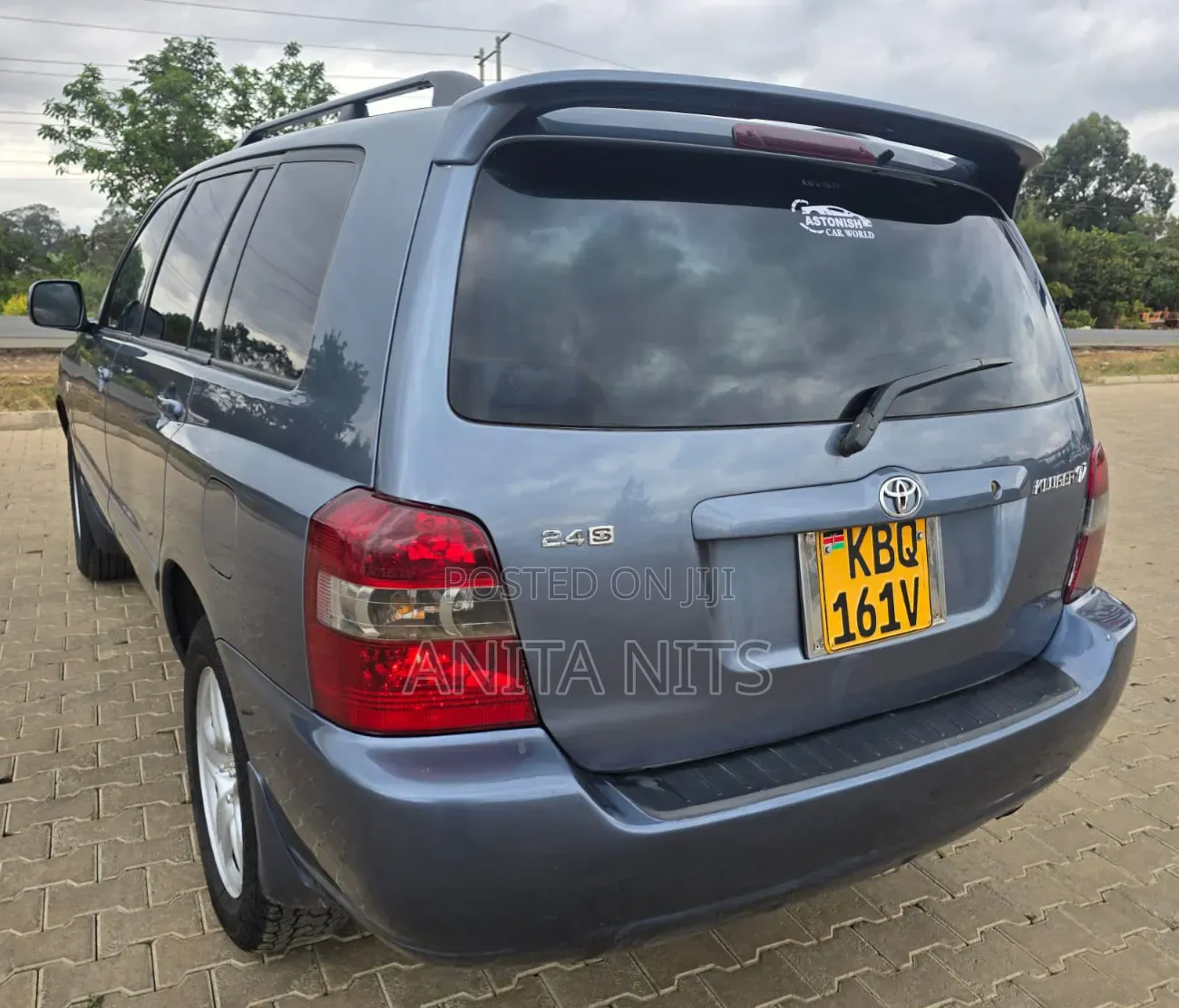 Toyota Kluger 2006 Blue