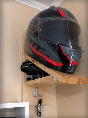 Biker’s Safety Gear Organizer Helmet,gloves, Keys and Safety Jacket