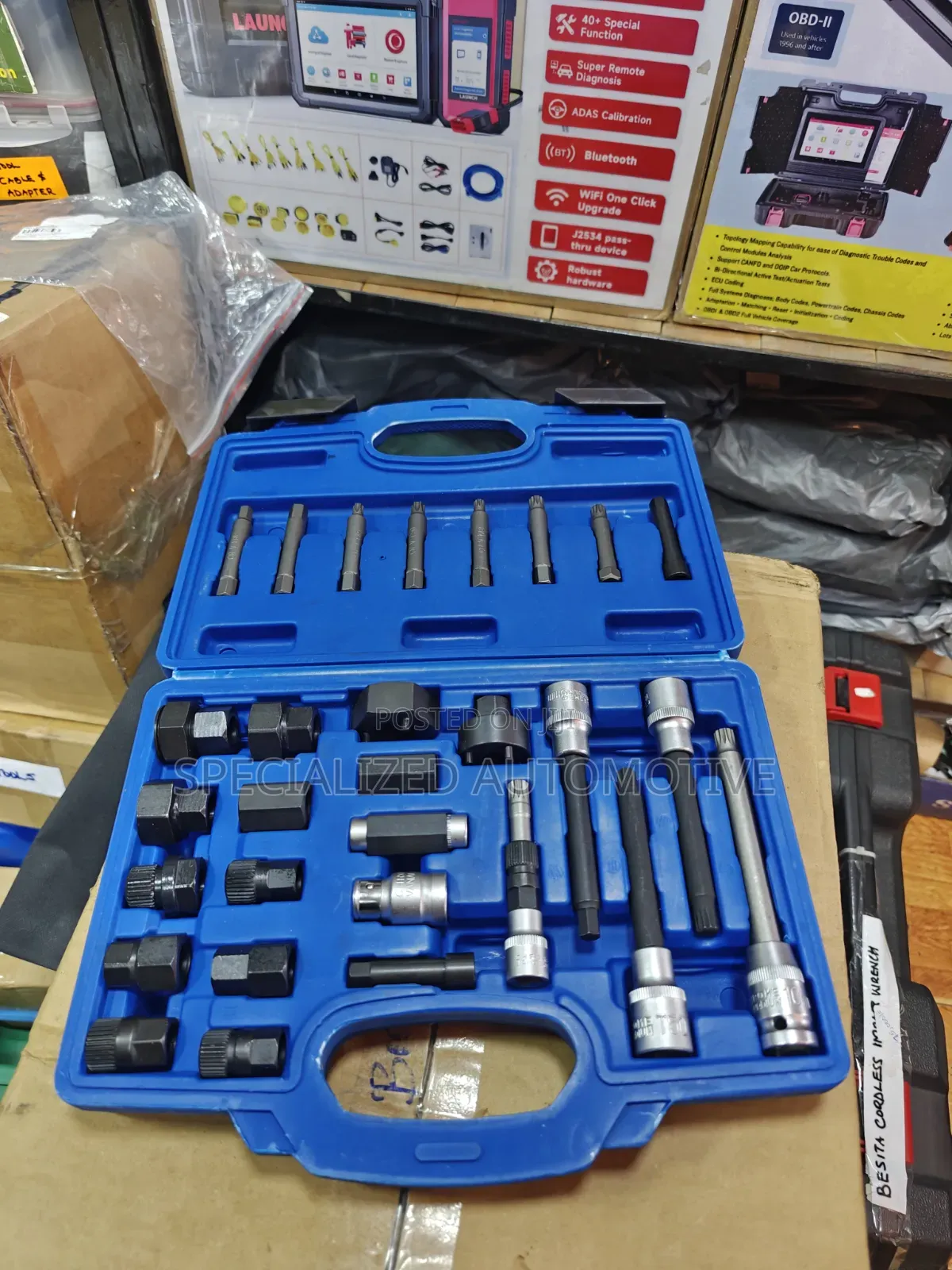 Vehicle Alternator Freewheel Pulley Remover Installer Tool Kit