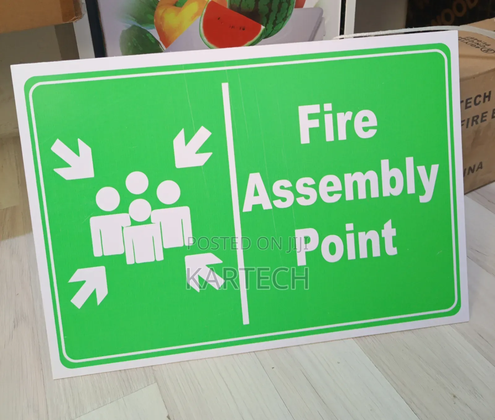Fire Safety Assembly Area Sign