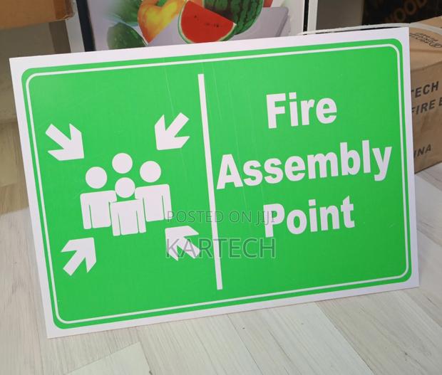 Fire Safety Assembly Area Sign