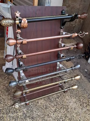 Curtain Rods/3inch by 20ft Durable Curtain Rods With Various Colours