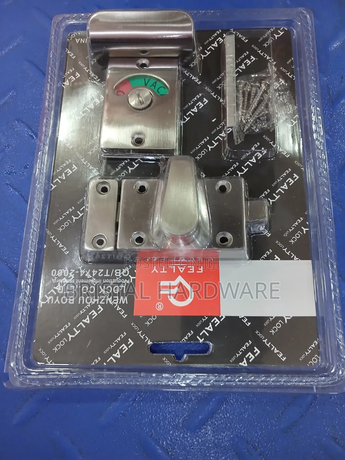 Fealty Stainless Steel Indicator Lock