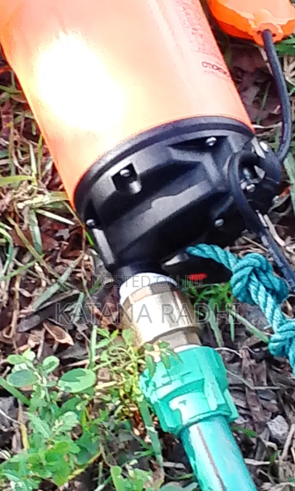 A Well Submersible Pump With a DOL Starter.