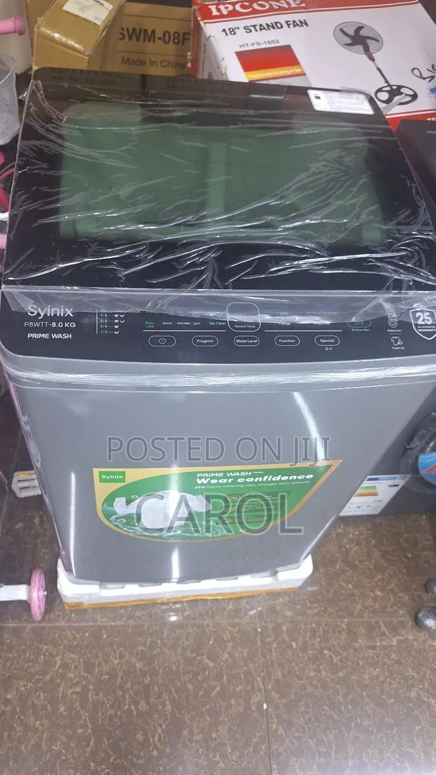8kgs Topload Fully Automatic Washing Machine - thumbnail 2