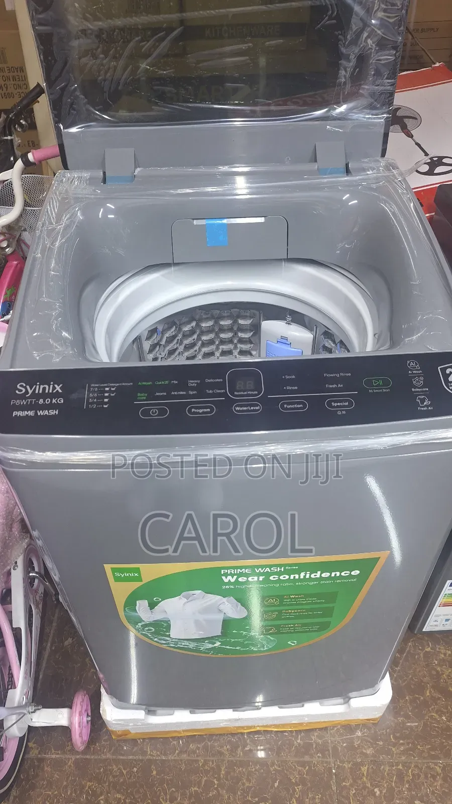 8kgs Topload Fully Automatic Washing Machine