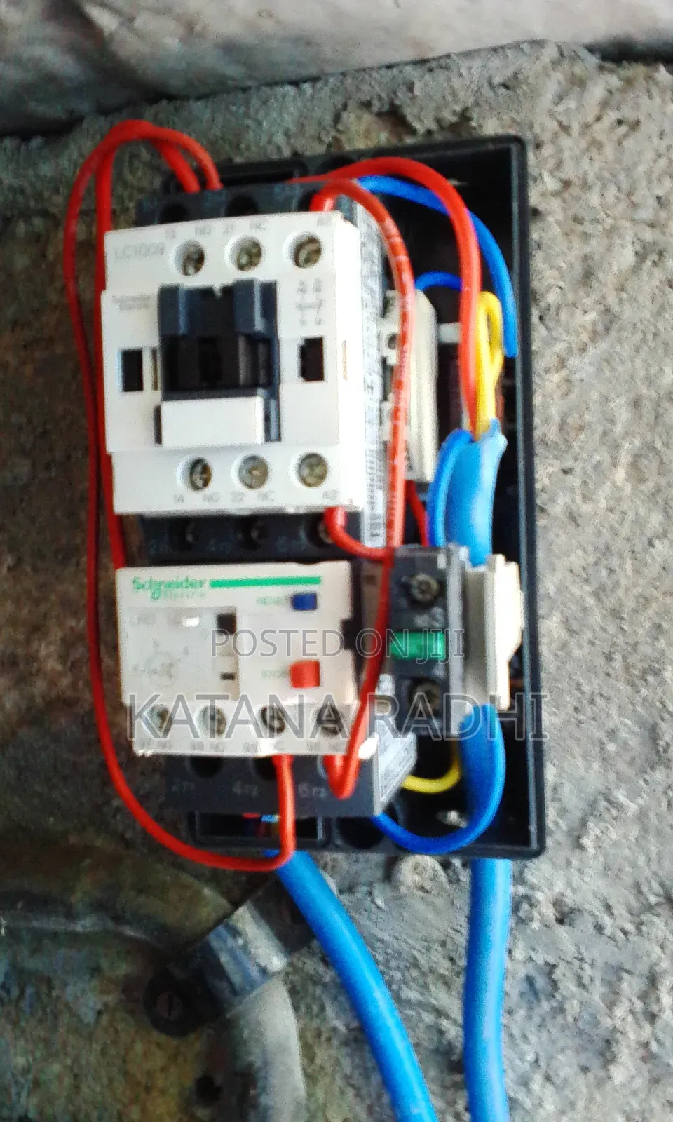 A Well Submersible Pump With a DOL Starter.