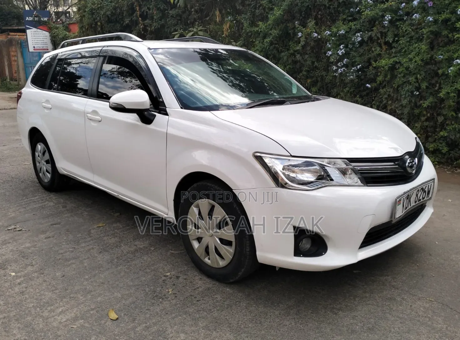 Toyota Corolla Fielder 2015 White