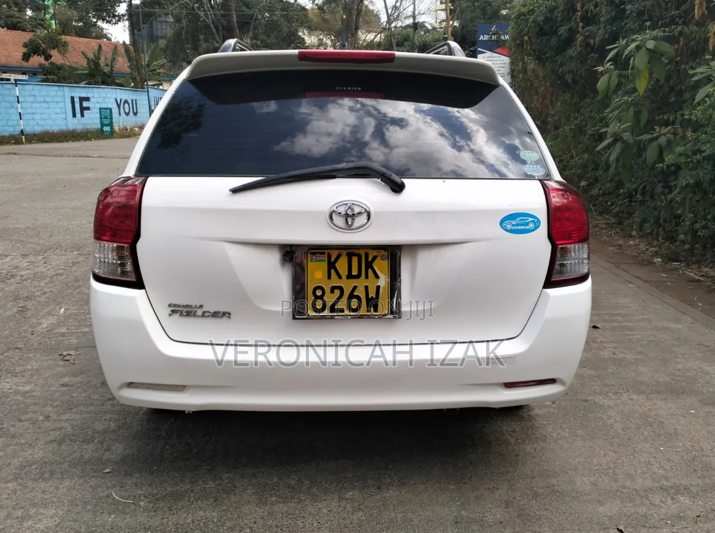 Toyota Corolla Fielder 2015 White