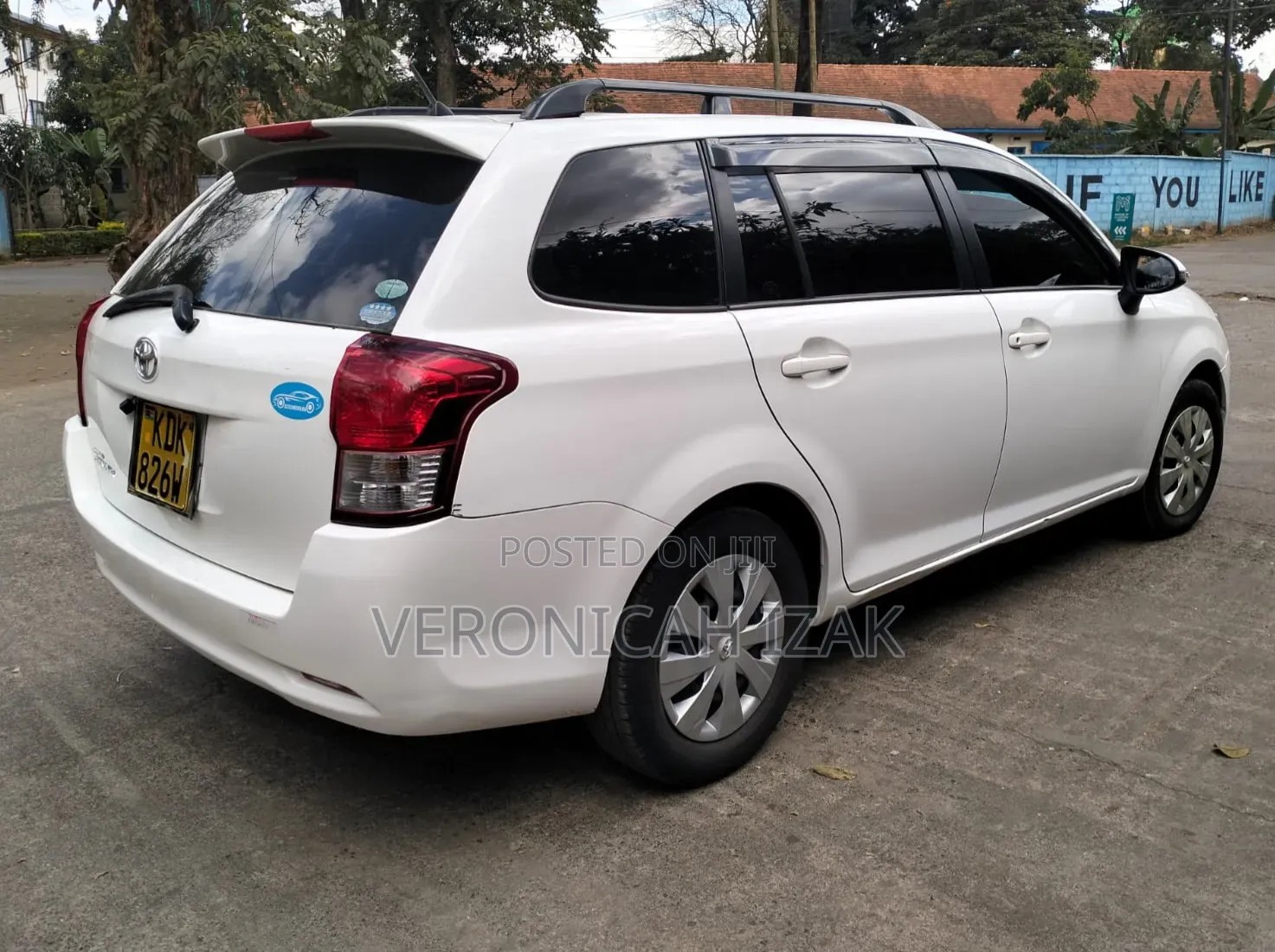 Toyota Corolla Fielder 2015 White