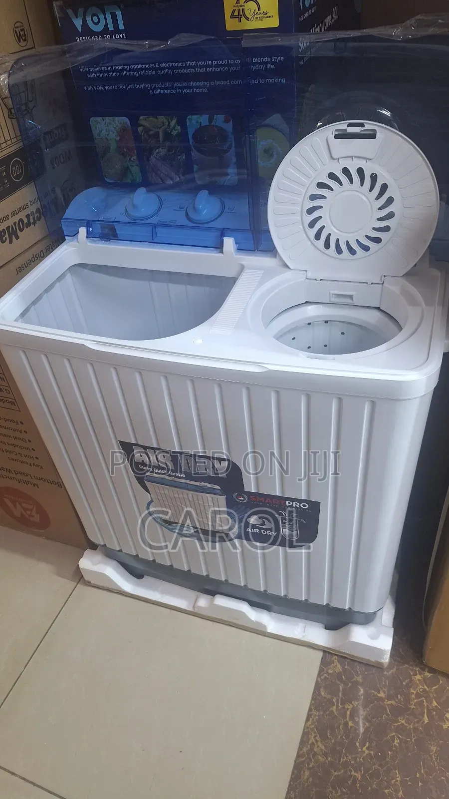 Twon Tub 8kgs Topload Washing Machine Available