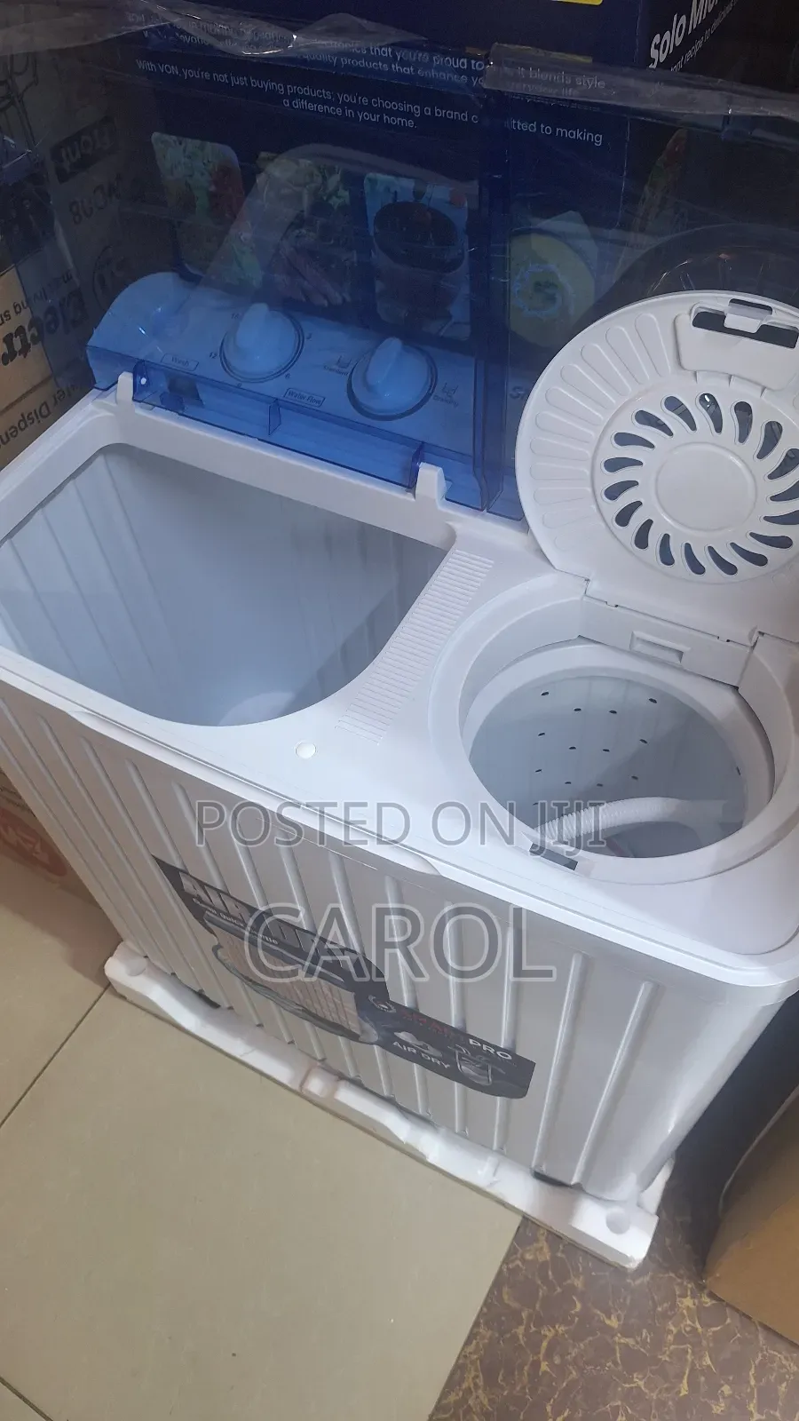 Twon Tub 8kgs Topload Washing Machine Available