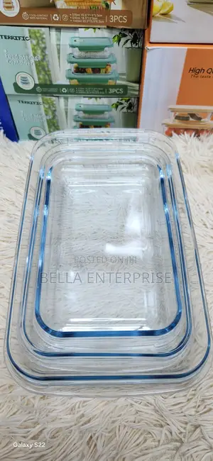 High Borosilicate Glass Baking dishGlass Food Storage Container