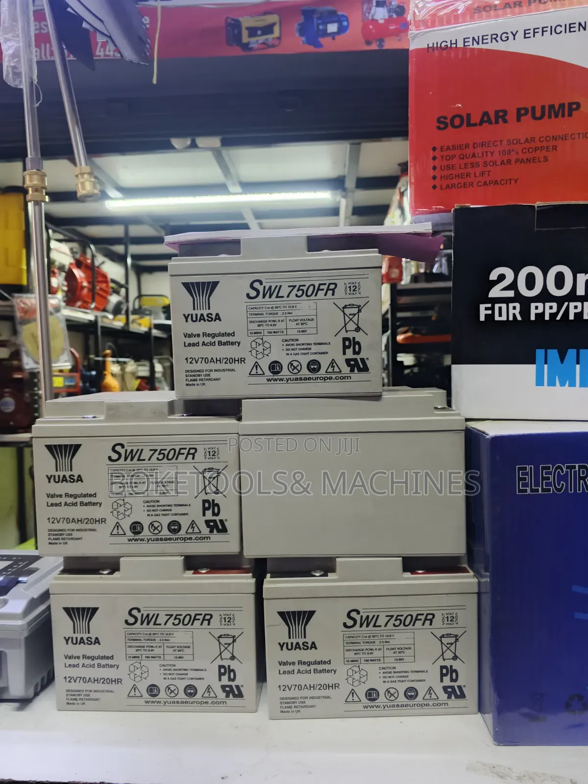 Yuasa 12v 70ah Solar Battery