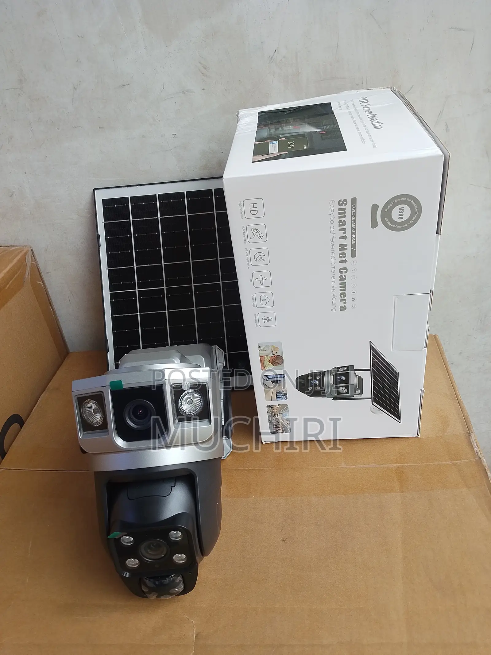 V380 VTS02 Dual Camera Night Vision CCTV