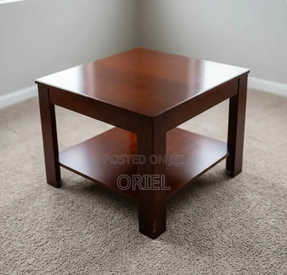 Coffee Table : Square Wooden Office Coffee Table