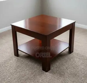 Coffee Table : Square Wooden Office Coffee Table