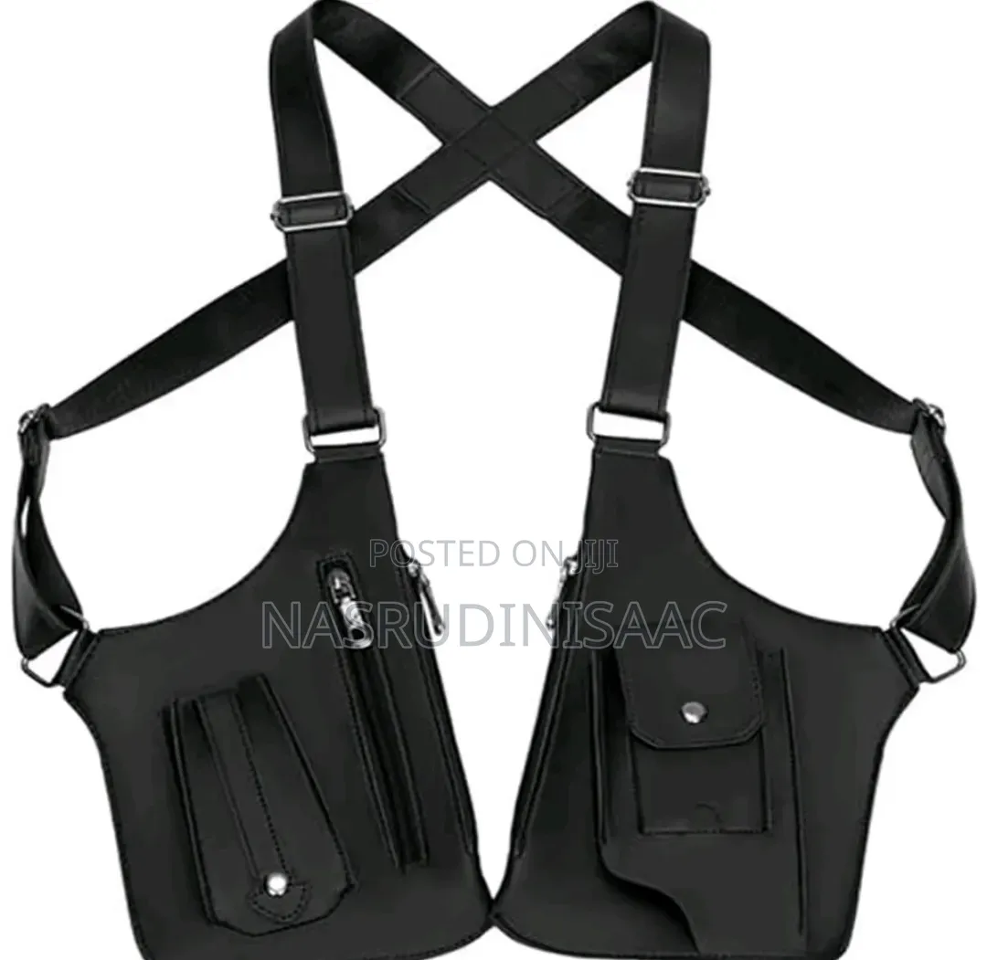 Leather Double Strap Bag