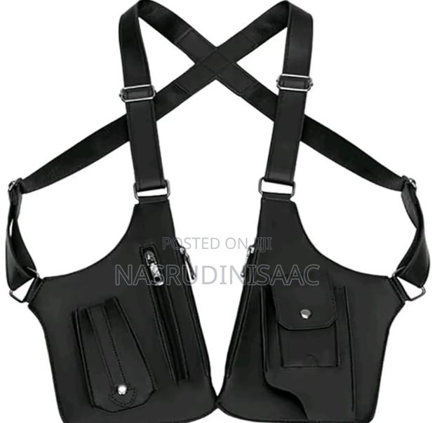 Leather Double Strap Bag