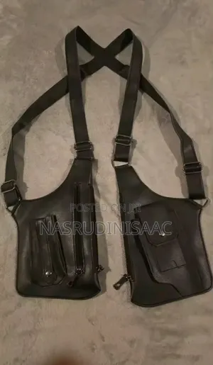 Leather Double Strap Bag
