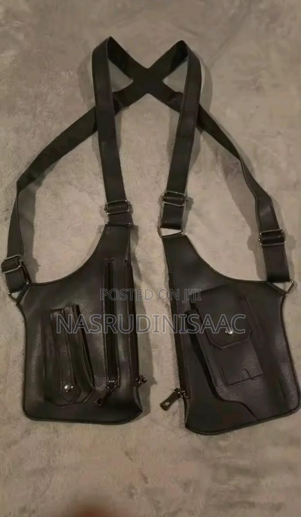 Leather Double Strap Bag - thumbnail 2