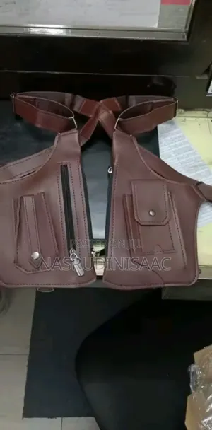 Leather Double Strap Bag