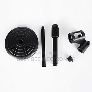 Tabletop Microphone Stand, Extendable 2 Step, Plastic