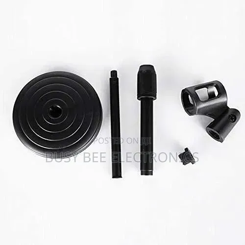 Tabletop Microphone Stand, Extendable 2 Step, Plastic