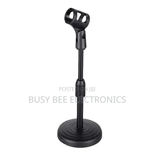 Tabletop Microphone Stand, Extendable 2 Step, Plastic