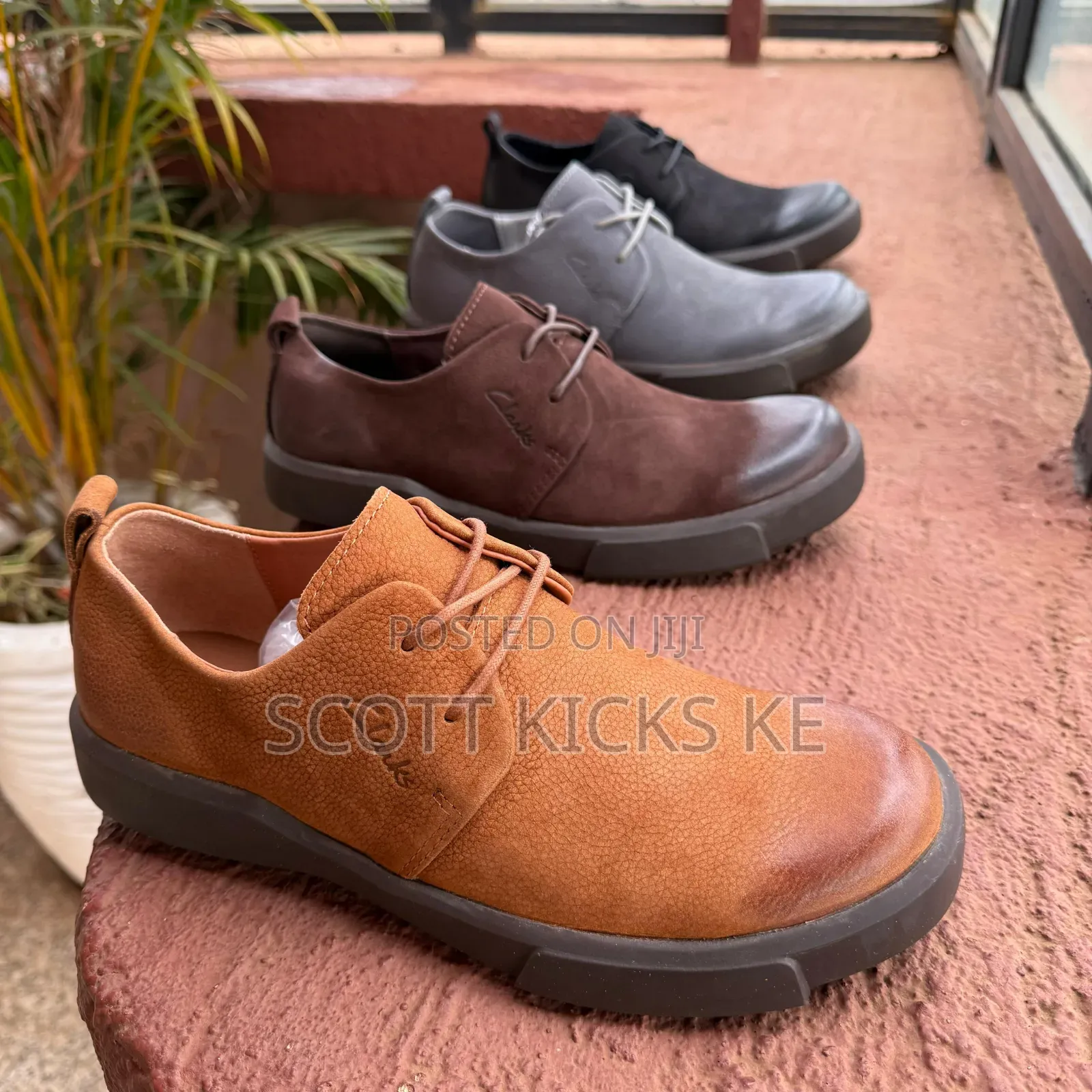 Clarks Originals Leather Men Shoes