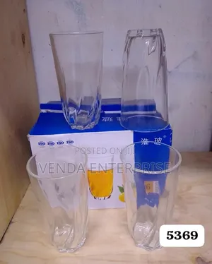 Glass Twisted Drinkware