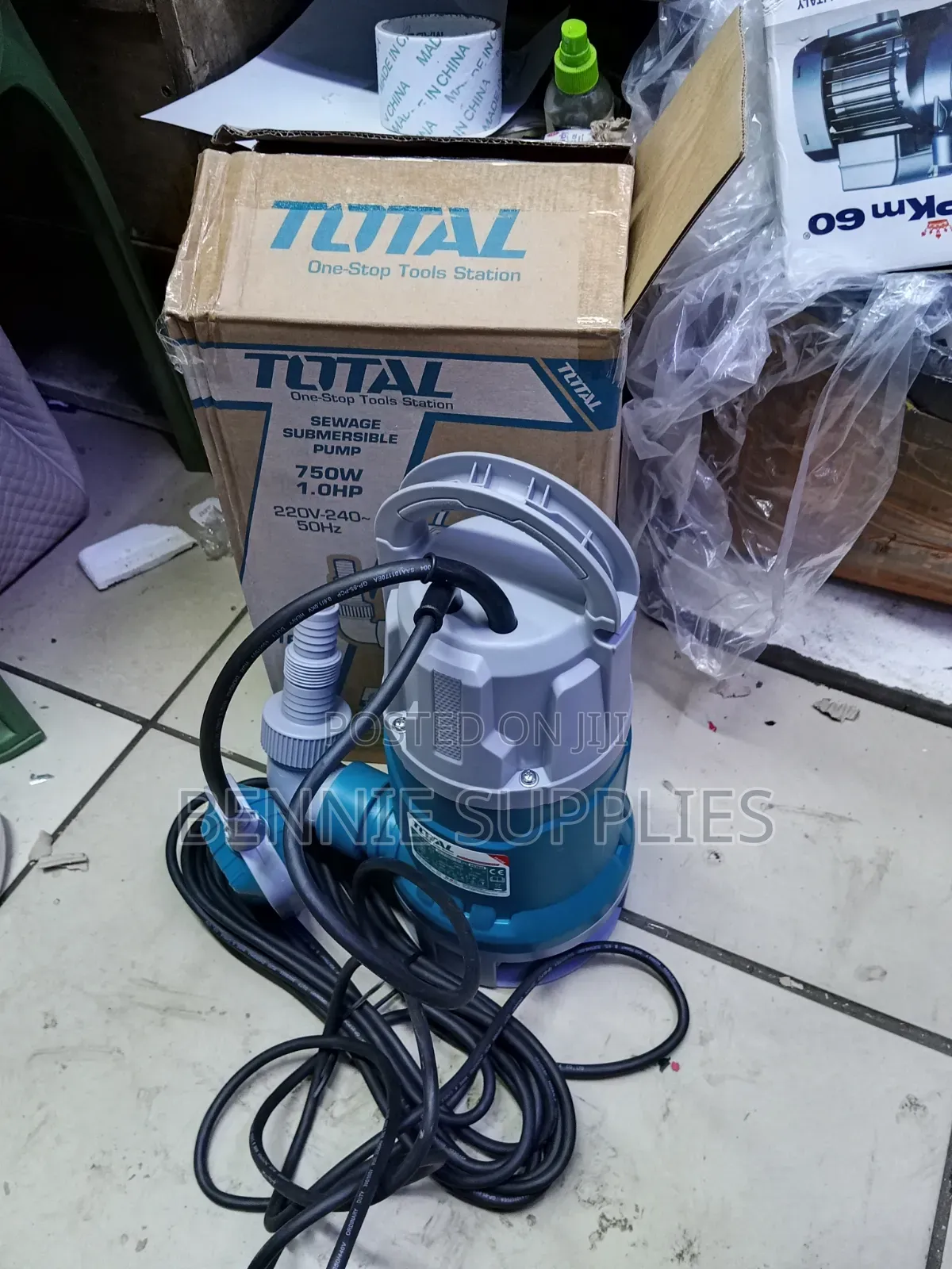 Total 1hp Sewage Pump