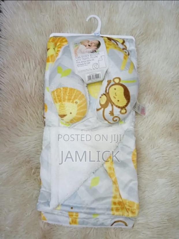 Baby Blanket & Pillow Set - Kk - thumbnail 3