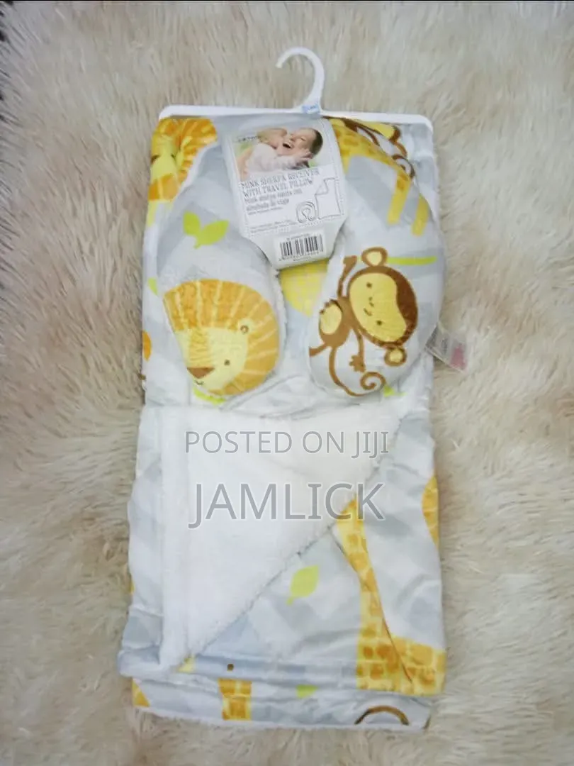 Baby Blanket & Pillow Set - Kk