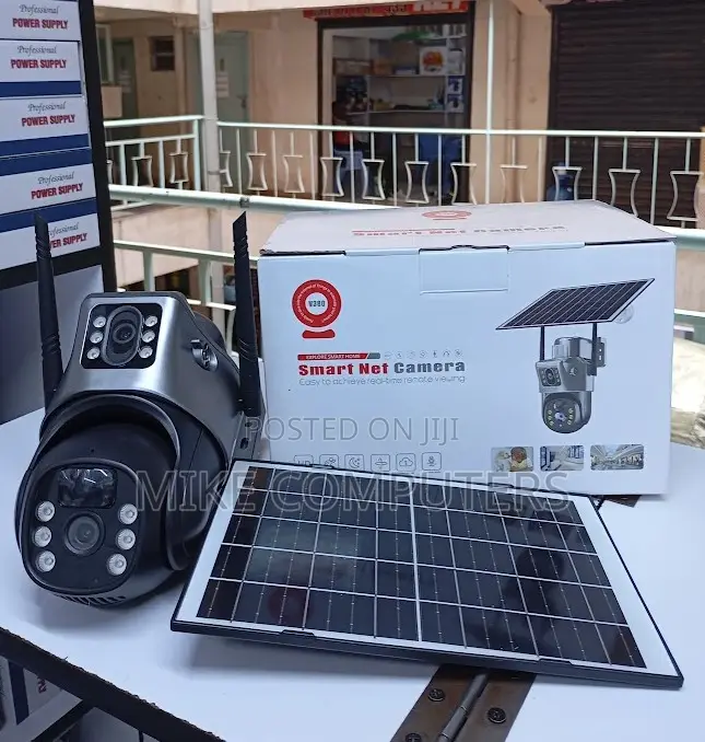 Smartnet V380 4g Solar Dual Lens Camera