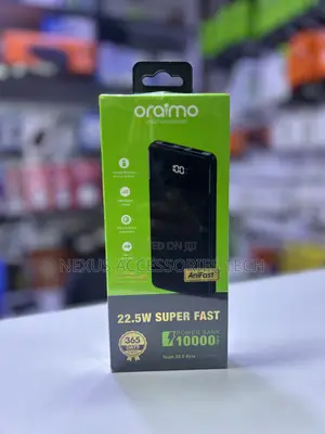 Oraimo Toast 22.5 Byte 10000mAh 22.5W Fast Charging Power Bank