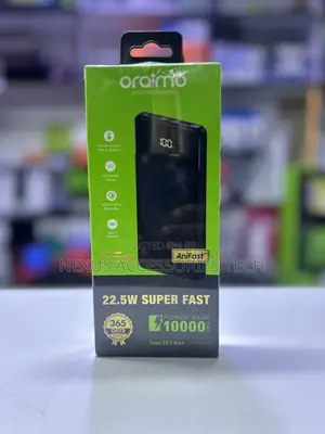 Oraimo Toast 22.5 Byte 10000mAh 22.5W Fast Charging Power Bank