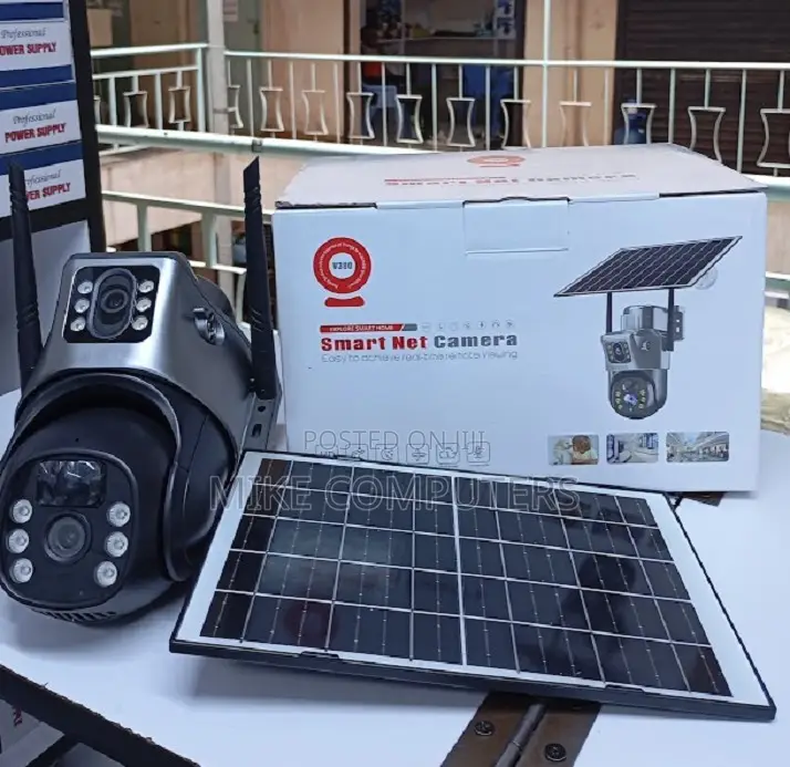 Pan-Tilt(Ptz) Smartnet V380-Dual Lens 4g Solar