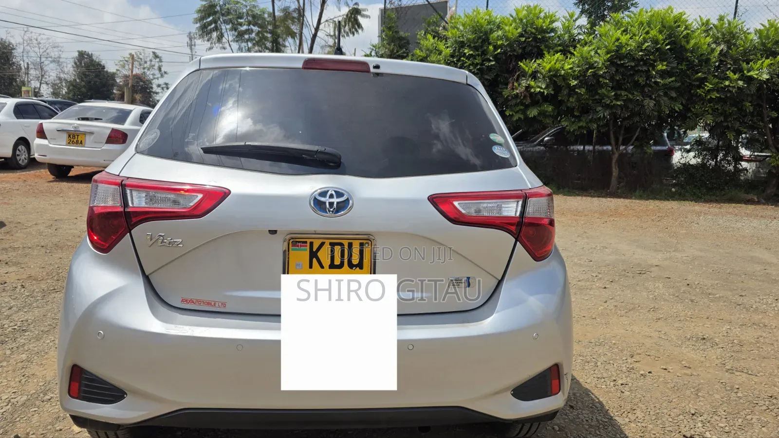 Toyota Vitz 2019 Silver