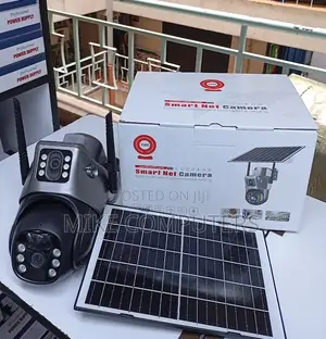 Waterproof V380-Dual Lens 4g Solar Camera