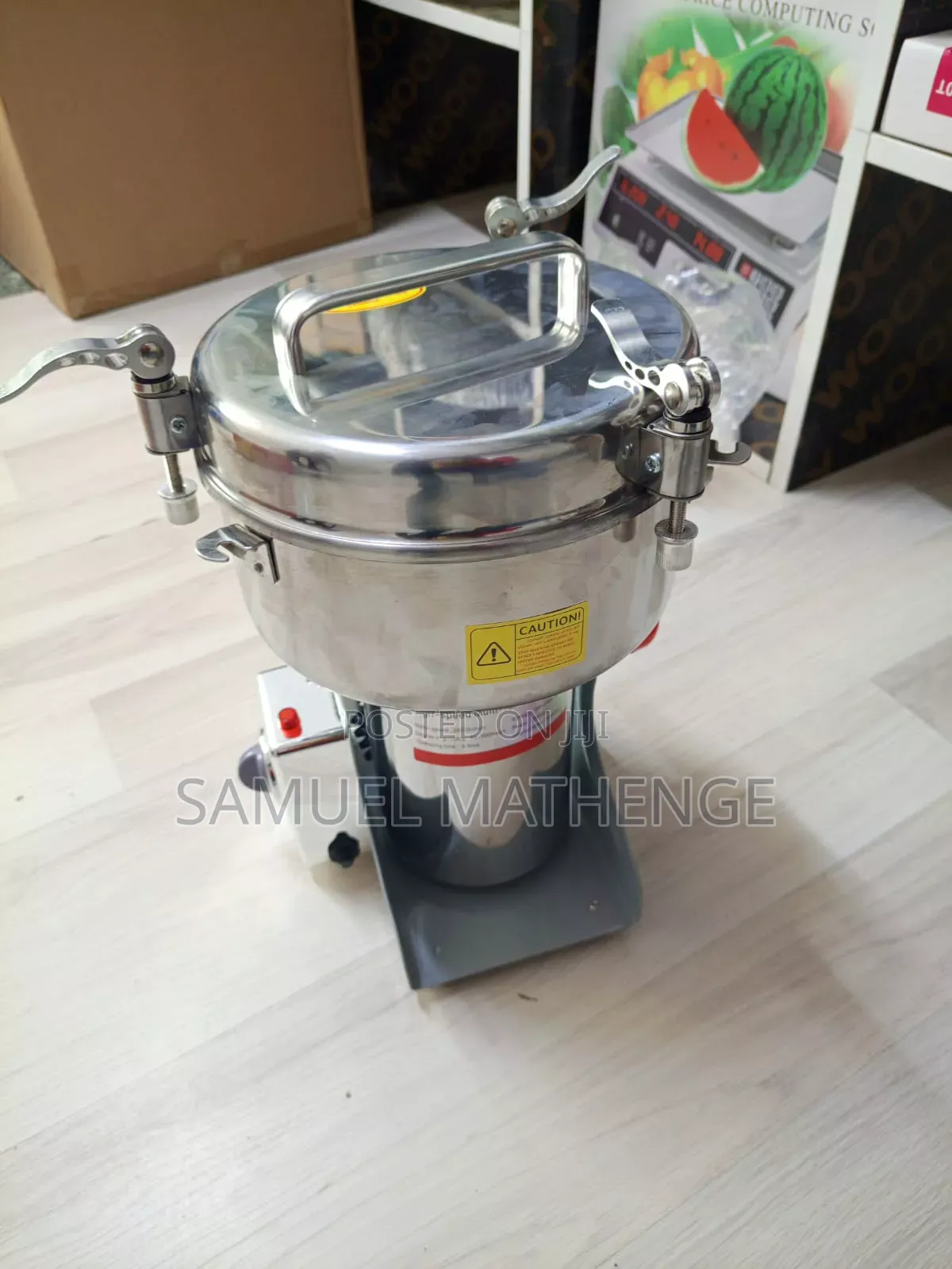 Electric Grain, Spice Herb Pulverizer Machine
