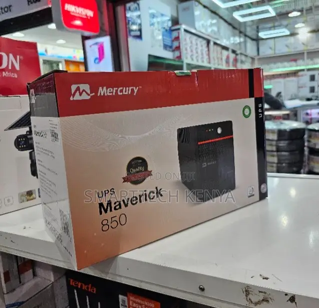 Mercury Maverick 850VA UPS Backup Power Supply for PC & Office
