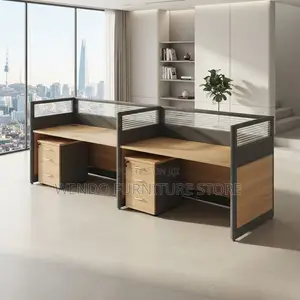 Office Workstation; Two Persons Office Employees Office Workstation