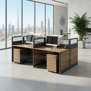 Office Workstation; Two Persons Office Employees Office Workstation