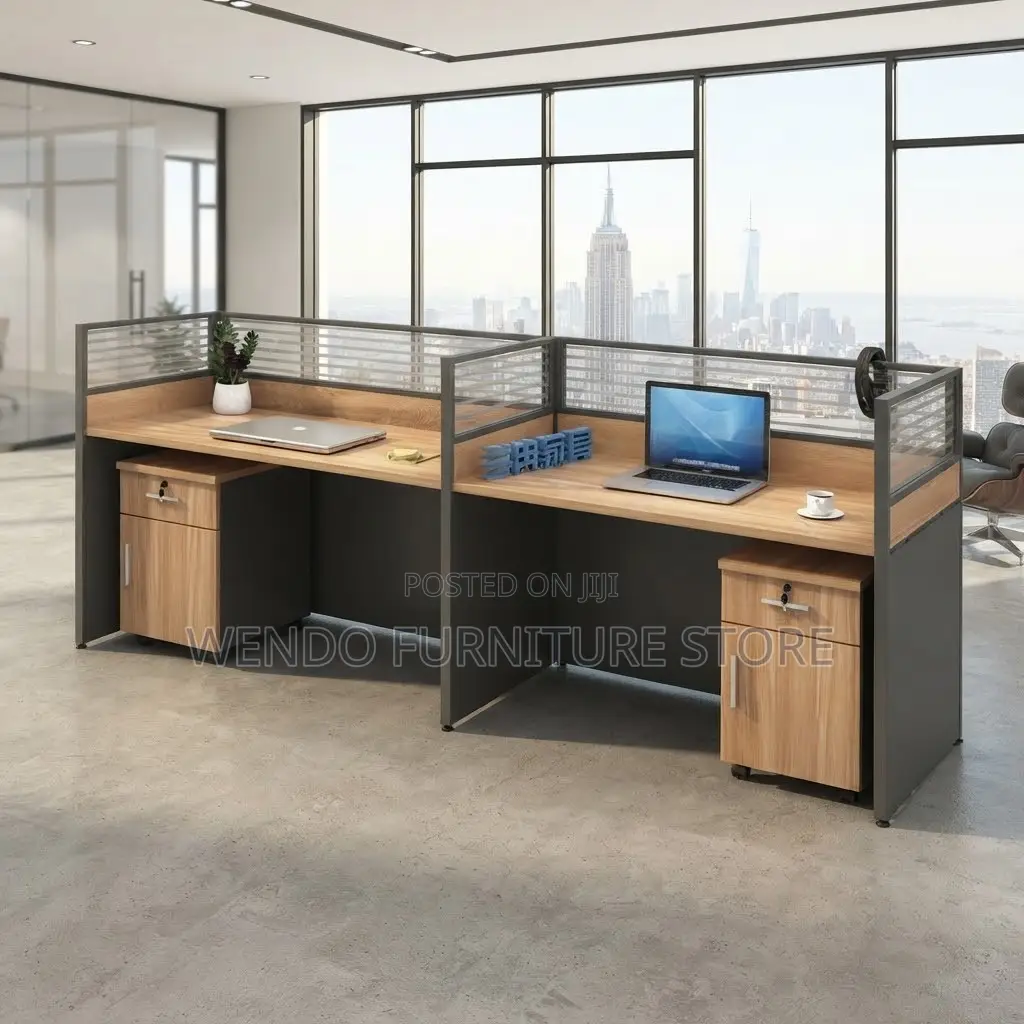 Office Workstation; Two Persons Office Employees Office Workstation