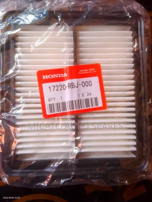 Genuine Honda Air Filter  17220-RBJ-000