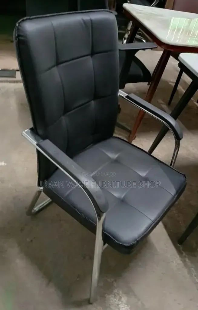 Leather Waiting Chair