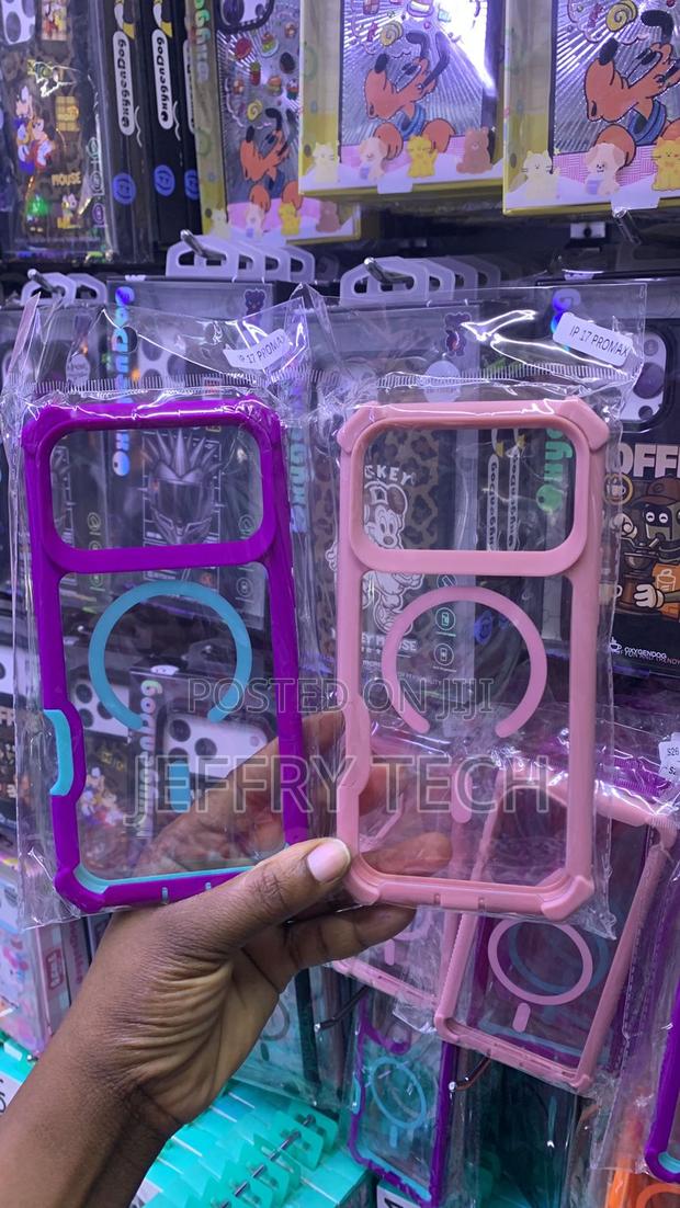 MagSafe Clear Bumper Phone Cases Designed for the iPhone 17 Pro Max