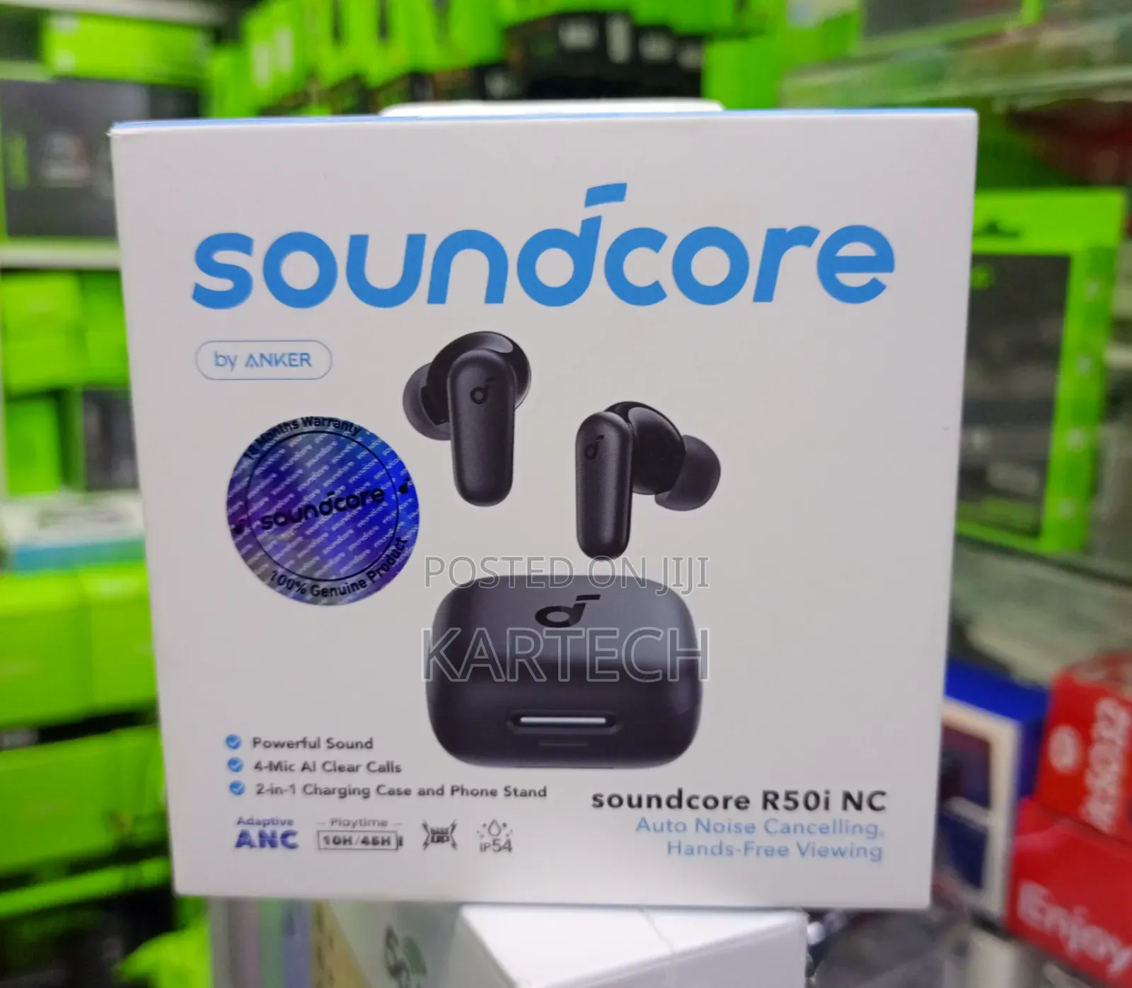 Soundcore R50i NC Bluetooth Earbuds With Charging Case
